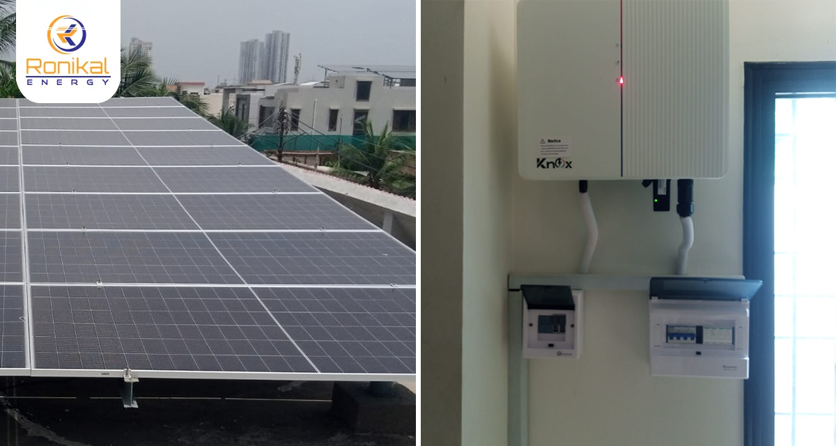 10kW on-grid solar system (NET METERING)