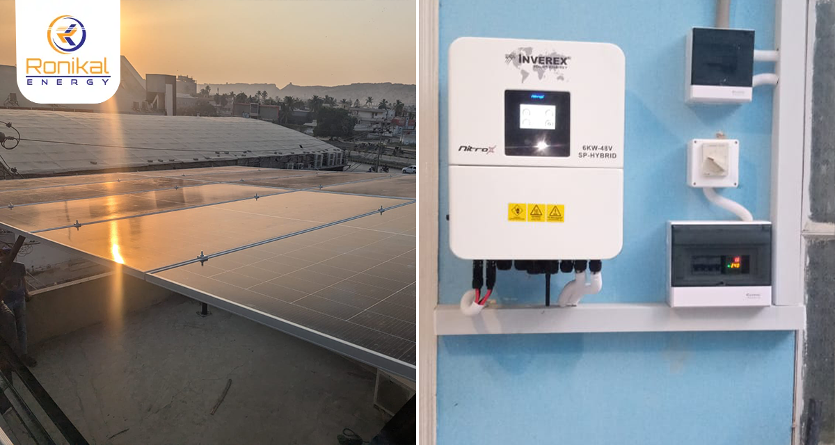 6 kW Off-Grid/Hyrbid Solar System (Battery Backup)